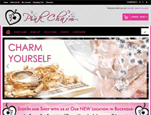 Tablet Screenshot of pinkcharmboutique.com